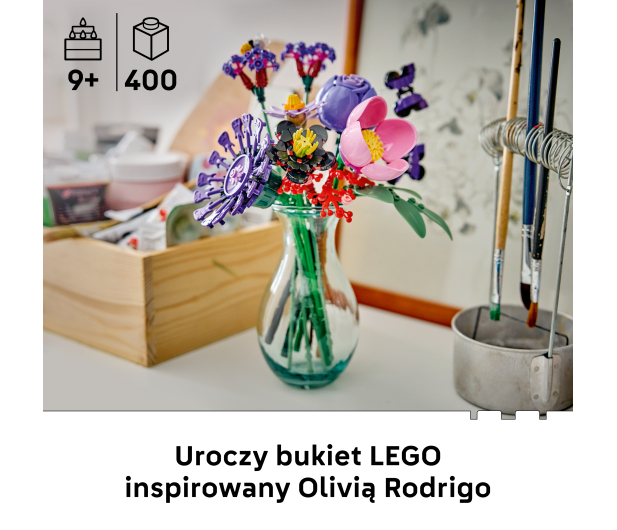 LEGO BOTANICALS 11507 Bukiet kwiatów Olivii Rodrigo - 1547387 - zdjęcie 4